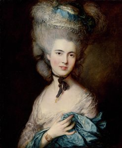 ビューフォート公爵夫人の肖像、c.1775-1780